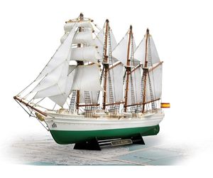 Maqueta del Juan Sebastián Elcano | El Buque Escuela
